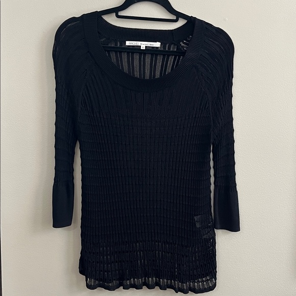 RACHEL Rachel Roy Sweaters - Rachel Roy black thin sweater crew neck size small